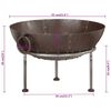 vidaXL Fire Pit 55x55x38 cm Iron
