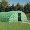 vidaXL Greenhouse with Steel Frame Green 100 m&sup2; 20x5x2.3 m