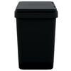 vidaXL Dual Bin Anthracite 2x25 L