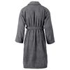 vidaXL Unisex Terry Bathrobe 100% Cotton Anthracite S