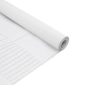 vidaXL Self-adhesive Window Film Frosted White 90 x 500 cm PVC