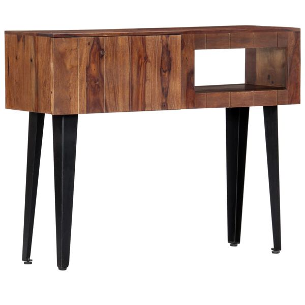 vidaXL Console Table 90x30x75 cm Solid Wood