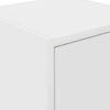 vidaXL Garage Wall Cabinets 2 pcs White Engineered Wood