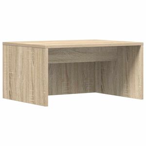 vidaXL Wall-Mounted Desk Sonoma Oak Engineered Wood 60 x 45 x 30 cm