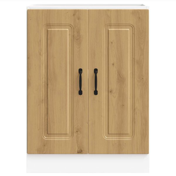 vidaXL Sink Base Cabinet Kalmar Artisan Oak 60x46x81.5 cm Engineered Wood