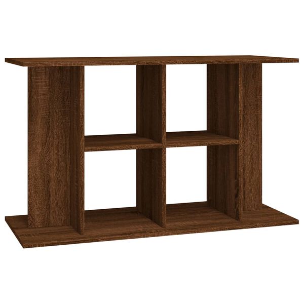 vidaXL Aquarium Stand Brown Oak 100x40x60 cm Engineered Wood
