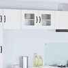 vidaXL Kitchen Cabinet Kalmar White 80 x 31 x 40 cm Engineered Wood