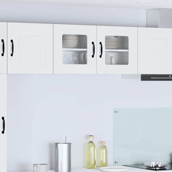 vidaXL Kitchen Cabinet Kalmar White 80 x 31 x 40 cm Engineered Wood