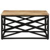 vidaXL Coffee Table 68x68x35 cm Solid Mango Wood