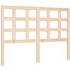vidaXL Bed Frame without Mattress Double Solid Wood