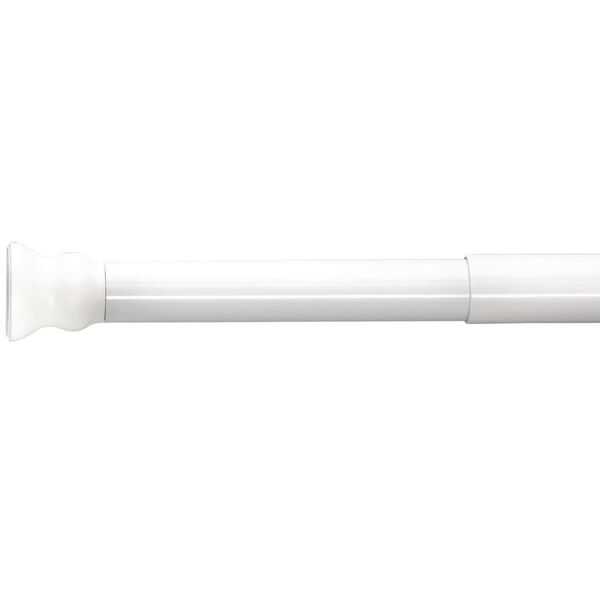 RIDDER Telescopic Shower Curtain Rod 110-245 cm White 55301