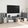 vidaXL 2 Piece TV Cabinet Set Grey Sonoma 75x30x50 cm Engineered Wood