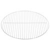 vidaXL BBQ Grill Grate Round &Oslash;50 cm 304 Stainless Steel