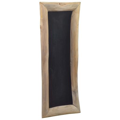 vidaXL Blackboards 3 pcs 30x70 cm Teak Wood