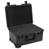 vidaXL Portable Flight Case Black 54x41.5x29 cm PP