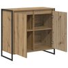 vidaXL Side Cabinet Artisian Oak 79 x 36 x 75 cm Engineered Wood