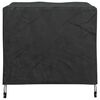 vidaXL Furniture Cover Plain Black 74 x 74 x 60 cm 600D Oxford Fabric
