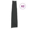 vidaXL Garden Umbrella Covers 2 pcs 190x50/30 cm 420D Oxford Fabric