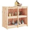 vidaXL Outdoor Kitchen Cabinet 106x55x92 cm Solid Wood Pine