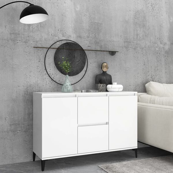 vidaXL Sideboard White 102x35x70 cm Engineered Wood