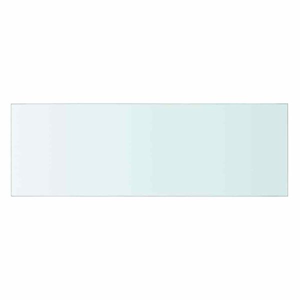 vidaXL Shelf Panel Glass Clear 60x20 cm