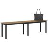 vidaXL Bench Artisian Oak 160 x 35 x 45 cm Engineered Wood