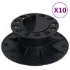 vidaXL Adjustable Feet for Decking 10 pcs 60-88 mm