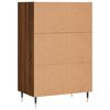 vidaXL Highboard Brown Oak 57x35x90 cm Engineered Wood