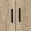 vidaXL Storage Cabinet 2 pcs Sonoma Oak 108 x 41 x 40 cm