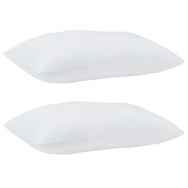 vidaXL Pillow with Pillow White Polyester