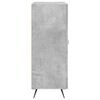 vidaXL Sideboard Concrete Grey 69.5x34x90 cm Engineered Wood