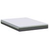 vidaXL Mattress White and Grey 140 x 200 cm Pocket Spring