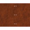 vidaXL Lawn Edgings 20 pcs 25x103 cm Flexible Weathering Steel