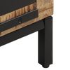 vidaXL Coffee Table with Drawers 110x50x40 cm Solid Wood Mango