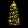 vidaXL Swirl Pre-lit Christmas Tree with Stand Green 180 cm PVC