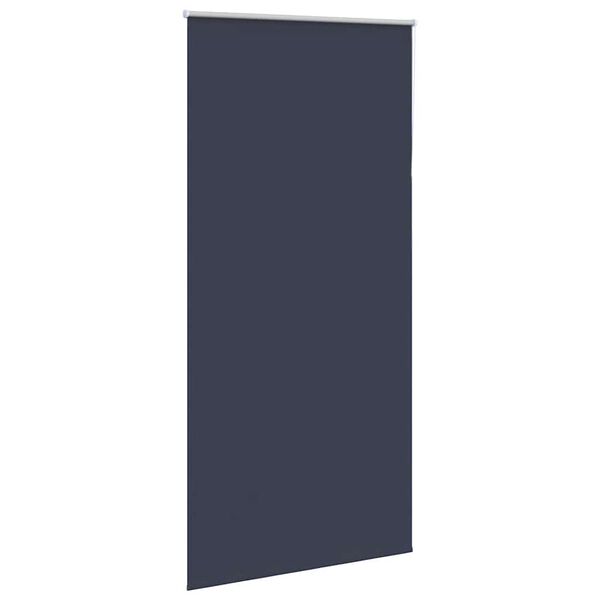 vidaXL Roller Blind Blackout Marine 110x210 cm Fabric Width 105.7 cm Polyester