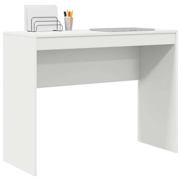 vidaXL Desk White 100 x 40 x 76 cm