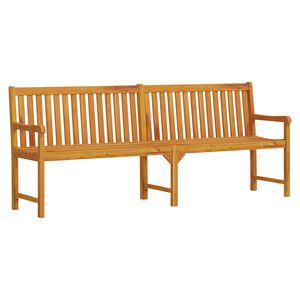vidaXL Garden Bench 220 cm Solid Acacia Wood