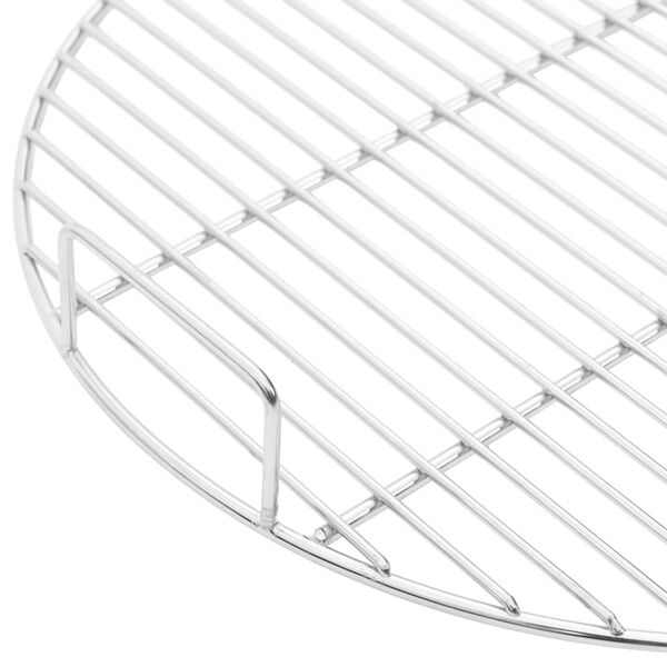 vidaXL BBQ Grill Grate with Handles Round &Oslash;54 cm 304 Stainless Steel