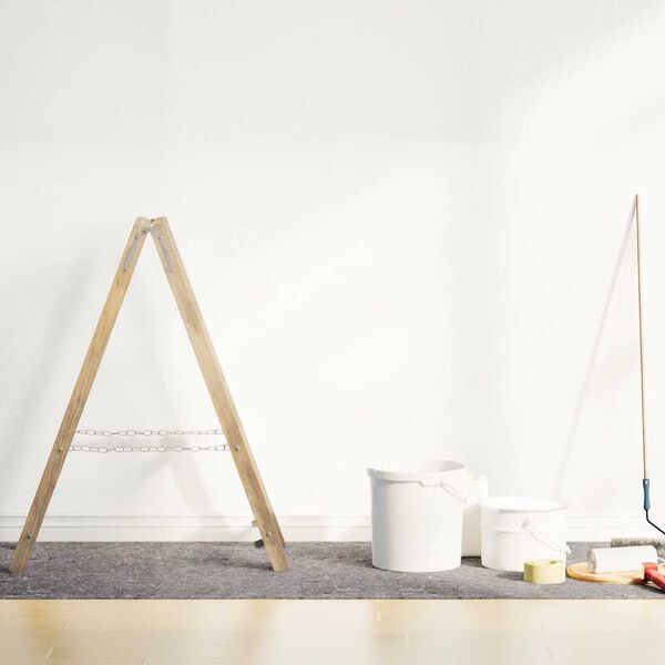 vidaXL Non-slip Painter Fleece 25 m 280 g/m&sup2; Grey