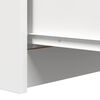 vidaXL Sideboard White 37.5x35x76 cm Engineered Wood