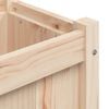 vidaXL Garden Planter 150x31x31 cm Solid Wood Pine