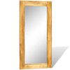 vidaXL Wall Mirror with Solid Wood Frame 120 x 60 cm