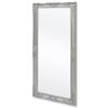 vidaXL Wall Mirror Baroque Style 120x60 cm Silver