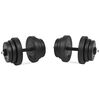vidaXL 18 Piece Dumbbell Set 40 kg