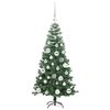 vidaXL Christmas Tree with 150 LEDs with Stand Green 120 cm PVC