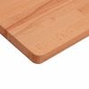 vidaXL Bathroom Countertop 100x60x2.5 cm Solid Wood Beech