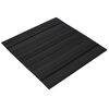 vidaXL Carpet Tile Striped Light Grey 50 x 50 cm 36 pcs PP and Bitumen