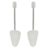 vidaXL Shoe Trees 5 Pairs White EU 38-44 Plastic