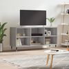 vidaXL TV Cabinet Grey Sonoma 103.5x30x50 cm Engineered Wood